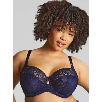 Podprsenka Dámská podprsenka s kosticí Estel 9685 Tmavě modrá - Panache tmavě modrá 75K