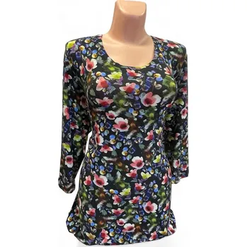 Dámská tunika Halenka VARTA, Barva Jako na obrázku, Velikost XXL 48, Materiál 88%Vs 6%Pa 6%Pu