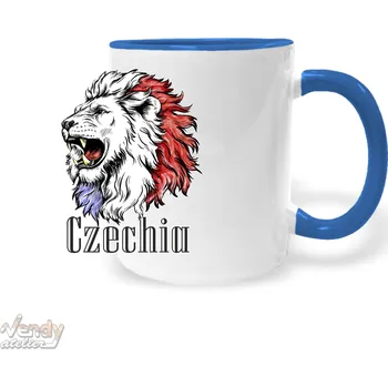 Hrnek - Czechia Barva: Modrá