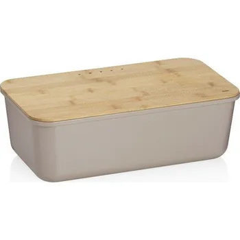 chlebník KELA Chlebník Apart plast světle šedý KL-12637