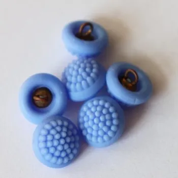 Knoflík 18949 Knoflík halenkový MIX barev - Modrá, 10mm