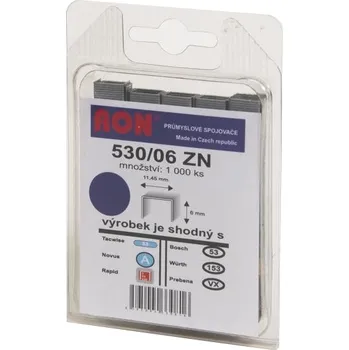 Průmyslová sponka RON 530/10 ZN 1000 ks