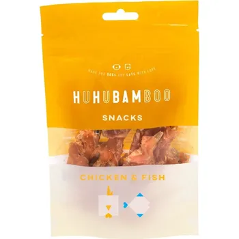 Pamlsek pro psa Huhubamboo ryba s kuřecím 75g