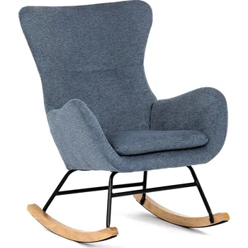 Křeslo Houpací křeslo modrá AK-376 BLUE2