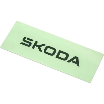 Samolepicí dekorace na vozidlo Škoda Auto Samolepka nápis Škoda 1ks 6U0087703BF