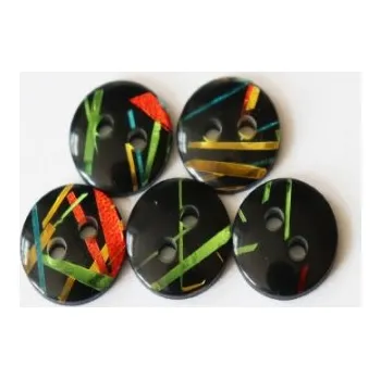 Knoflík 88091 Knoflík 2820/11 - Černá, 11 mm