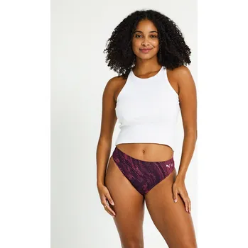 Menstruační kalhotky Menstruační kalhotky PUMA & Modibodi Seamfree Active Bikini Moderate-Heavy Flame Haze Pink (MODI4073FHP) XS