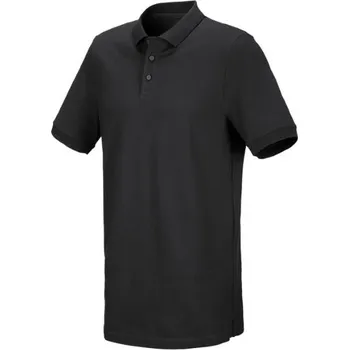 Pánská košile Engelbert Strauss polokošile pánská cotton stretch long fit černá XL