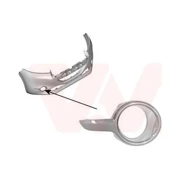 Autodíl Větrací mřížka, nárazník VAN WEZEL 4034598