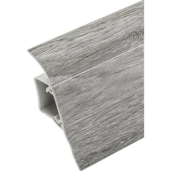 Lišta soklová SLK 50 Döllken, 3883 - 2,5m (Elektrikářská podlahová lišta Döllken SLK 50 3883)