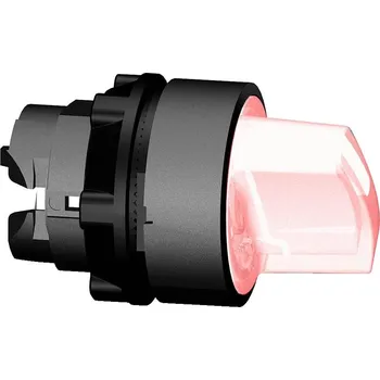 Stykač Schneider Electric ZB5AK1243 Ovládací hlavice otočná prosvětlená, 2 pev. polohy - rudá