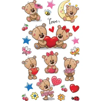 Party dekorace Mini nálepka Medvídek