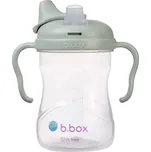 b.box Hrneček s pítkem 4m+ - světle zelený 240 ml