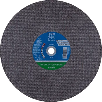 Řezný kotouč Pferd 61629520 | Řezný kotouč 350 x 4,5 x 20,0 mm, SG STONE