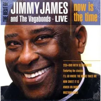 Zahraniční hudba 2CD/DVD Jimmy James & The Vagabonds: The Best Of - Now Is The Time - Live 2025