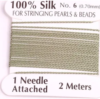 Korálek Hedvábná nit č. 64 (0.7mm)