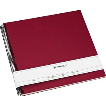 Fotoalbum Spiral Economy Album Large cream burgundy