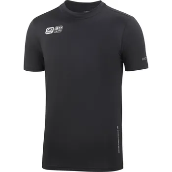 Pánské termo spodní prádlo Saller BASLAYER S90 Funkční spodní triko - krátký rukáv BARVA: 350 černá, Velikost: M – funkční prádlo pro trénink i zápas