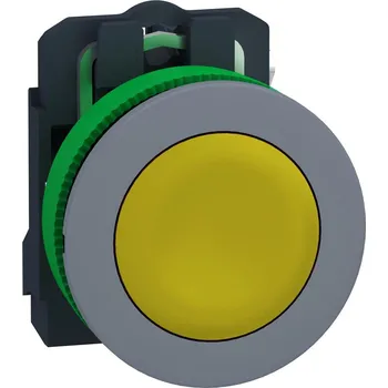 vypínač Schneider Electric XB5FA51C0 Ovládač stiskací, zapuštěné provedení, ŽL, 1Z speciální popis ŠE