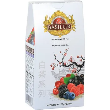 BASILUR- White Tea Forest Fruit papír 100g