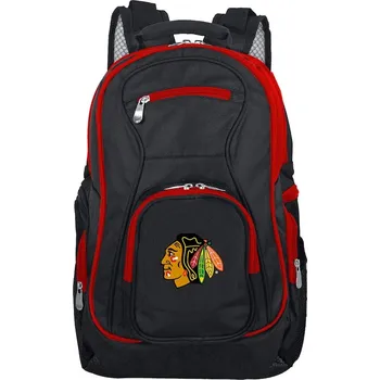 Sportovní batoh mojo licensing Batoh Chicago Blackhawks NHL Trim Color Laptop Backpack