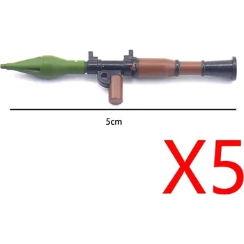 ostatní stavebnice Vojenské stavebnice s mini figurkami a zbraněmi | komponenty styl lego - K7111-A-5PCS