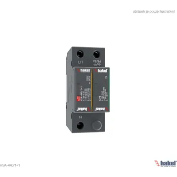Přepěťová ochrana Hakel 24570 HSA-440/1+1 SPD typ 2+3