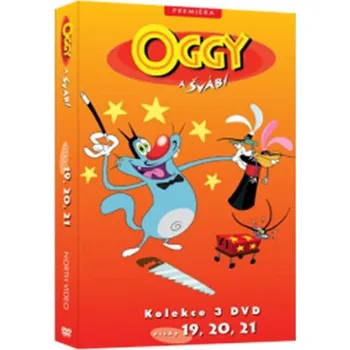 DVD film Oggy a švábi 19 - 21 / kolekce 3 DVD