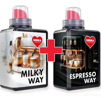 Příslušenství pro přípravu kávy DEDRA Čisticí sada pro kávovary , 500 + 500 ml