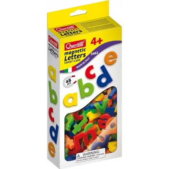 ostatní stavebnice Vzdělávací hračka Quercetti 5462 magnetická písmena malá