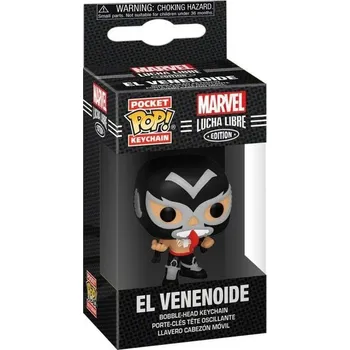 Figurka Funko POP Keychain: Marvel Luchadores - Venom (klíčenka)