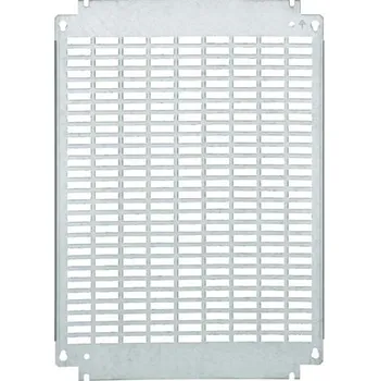 modulární přístroj a rozvaděč Hager FL480A Mont. deska z perfor. plechu, Orion plus System C 950x600