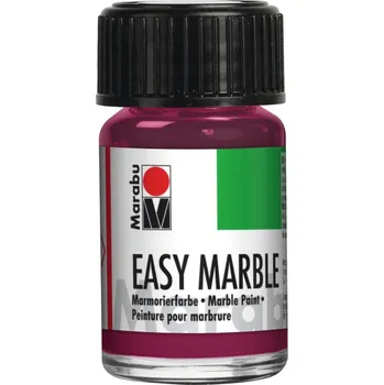 Výtvarná barva Marabu Mramorovací barva 15 ml - ostružinová