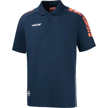 Saller X.72 Polokošile BARVA: 527 tmavě modrá-neon oranžová-bílá, Velikost: XS Lehká funkční sportovní polokošile z řady X.72