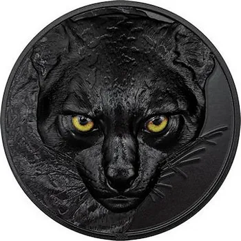 LOVCI V NOCI OCELOT coin Hunters by Night Ocelot – 2 oz stříbrná mince