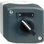 Schneider Electric XALD134 Ovládací skříňka jednotlačítková s otočným ovládačem, 1 Z