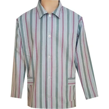 Pánské pyžamo Pánský Pyžamový Kabátek Flanelový FOLTÝN PPKF20 Velikost: 4XL, Materiál: Flanel