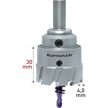 Vrták Karnasch 201130062 | Korunkový vrták průměr 62 mm POWER-MAX 30 SUPER HEAVY-DUTY