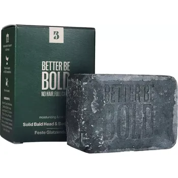 Mýdlo Better Be Bold Solid Bald Head & Body Wash Bar 100 g - Tuhé mýdlo na holou hlavu i tělo
