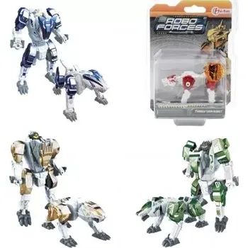 Hračka Teddies Transformer zvíře/robot plast 9 cm 4 druhy