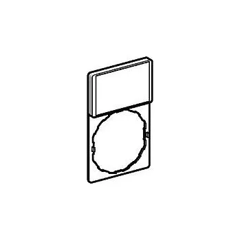 modulární přístroj a rozvaděč Schneider Electric ZBY6102 Štítek