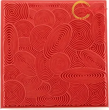 Výtvarná sada CERNIT polymerová textura - spirály 90 x 90mm