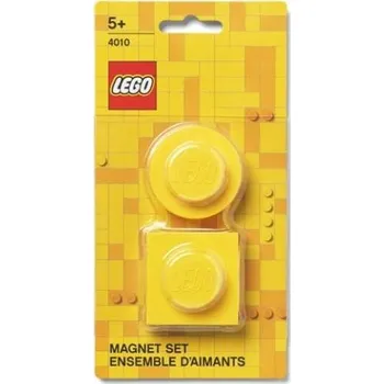 Dekorativní magnet Magnetky LEGO® set - žluté 2 ks