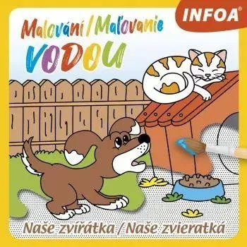 Malování / Maľovanie vodou - Naše zvířátka / Naše zvieratká