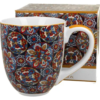 DUO Gifts DG - Velký porcelánový hrnek XXL RANAK BLUE - 1 litr