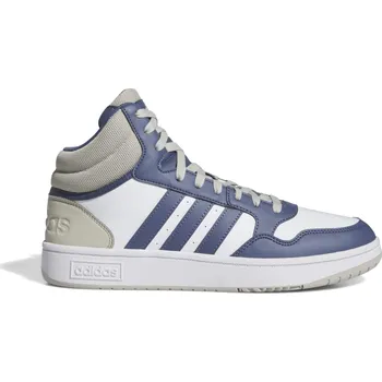 Pánské tenisky Pánské Vysoké tenisky ADIDAS HOOPS 3.0 MID IH0158 – Modrá 46