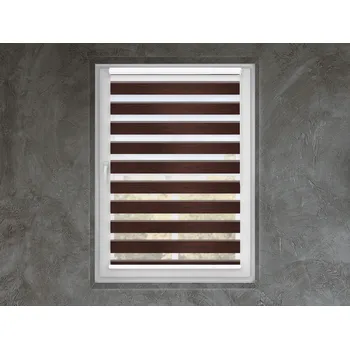 Roleta FEXI Zatemňovací Roleta Den a noc, Nature wenge, A 066 v MAXI kazetě, 150x30 cm