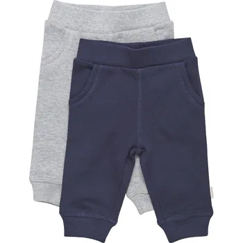 Minymo 2ks kojenecké tepláky 5760 - 778 Velikost: 62 2ks, 100% bavlna