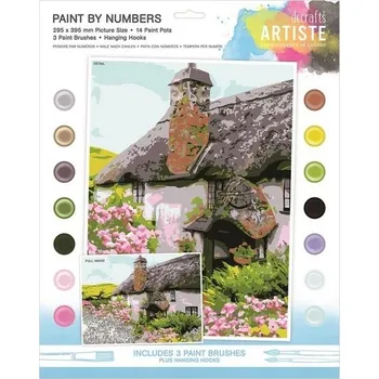 Výtvarná sada Malování podle čísel Cottage Core