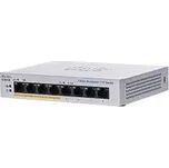 Cisco switch CBS110-8PP-D, 8xGbE RJ45, fanless, PoE, 32W